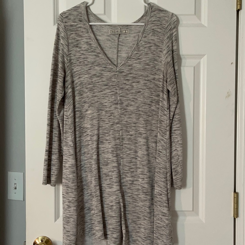Abercrombie and Fitch Heather Grey Dress